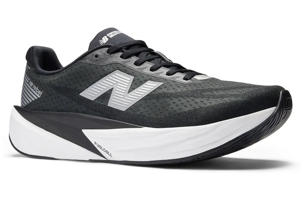 New Balance Mens Fuelcell Rebel v5 - Black/ Grey (MFCXLO5)