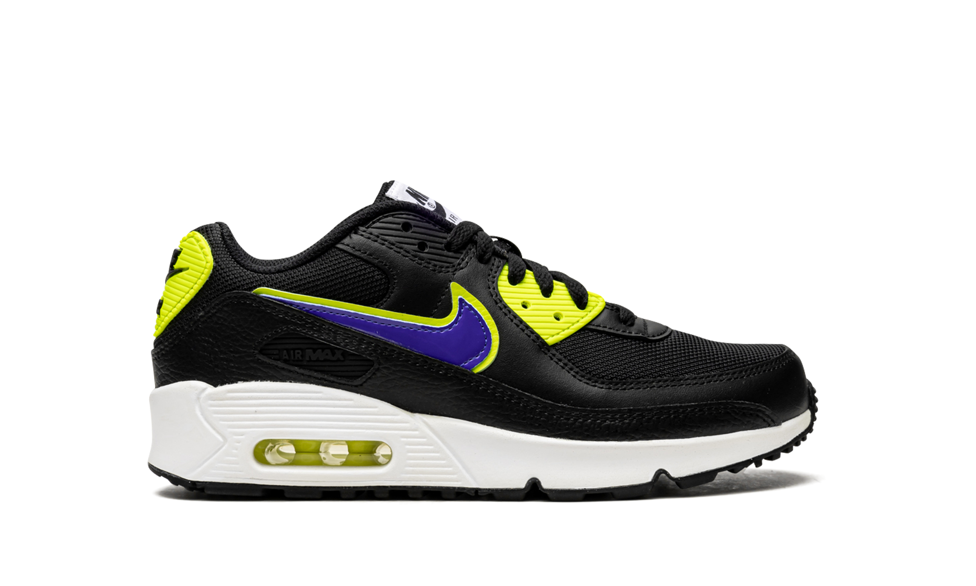 AIR MAX 90 GS "Black Volt Racer Blue" DA4670 001