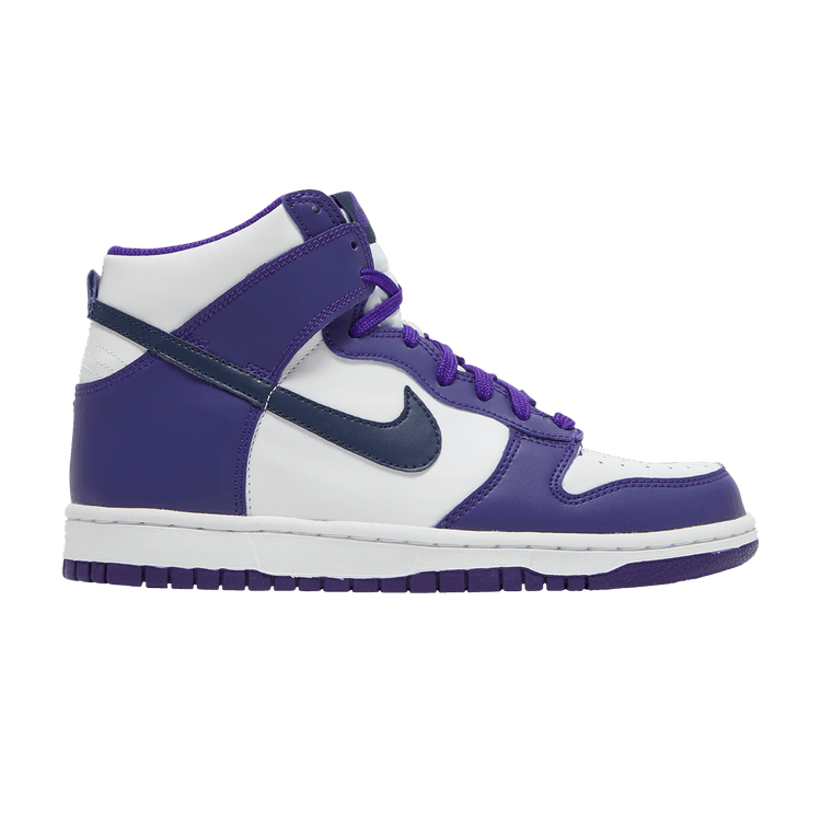 Nike Dunk High Electro Purple Midnight Navy (GS)