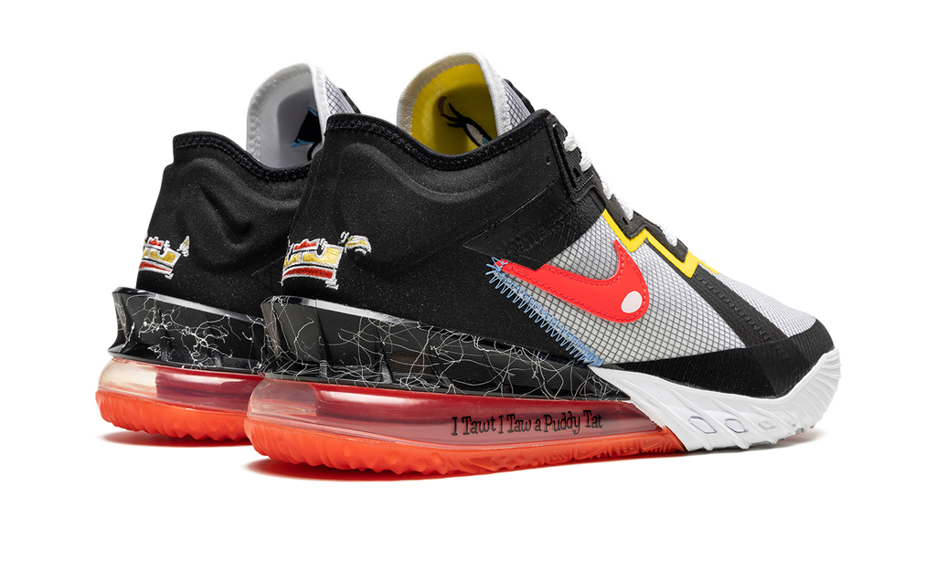 LeBron 18 Low "Sylvester vs Tweety" CV7562 103