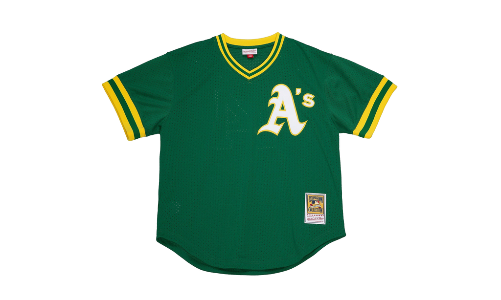Authentic BP Jersey Pullover "MLB Athletics 1987 Reggie Jackson" ABPJ3049 OAT87RJKDKGN