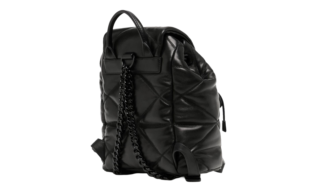 Mini Travia Backpack in Leather "Black" MWKDALM01BK001