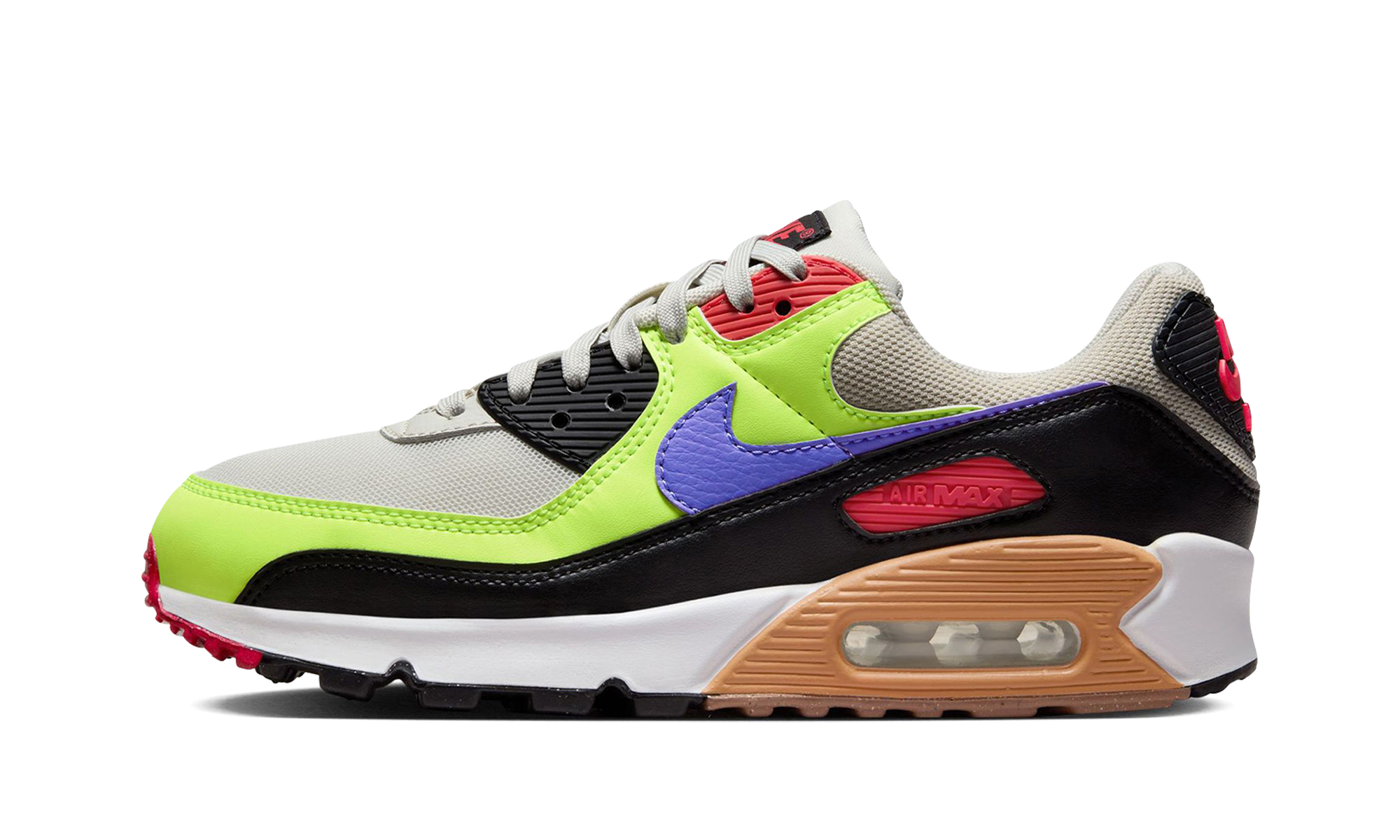 Air Max 90 WMNS "Volt Light Bone Ultramarine" DH8010 003