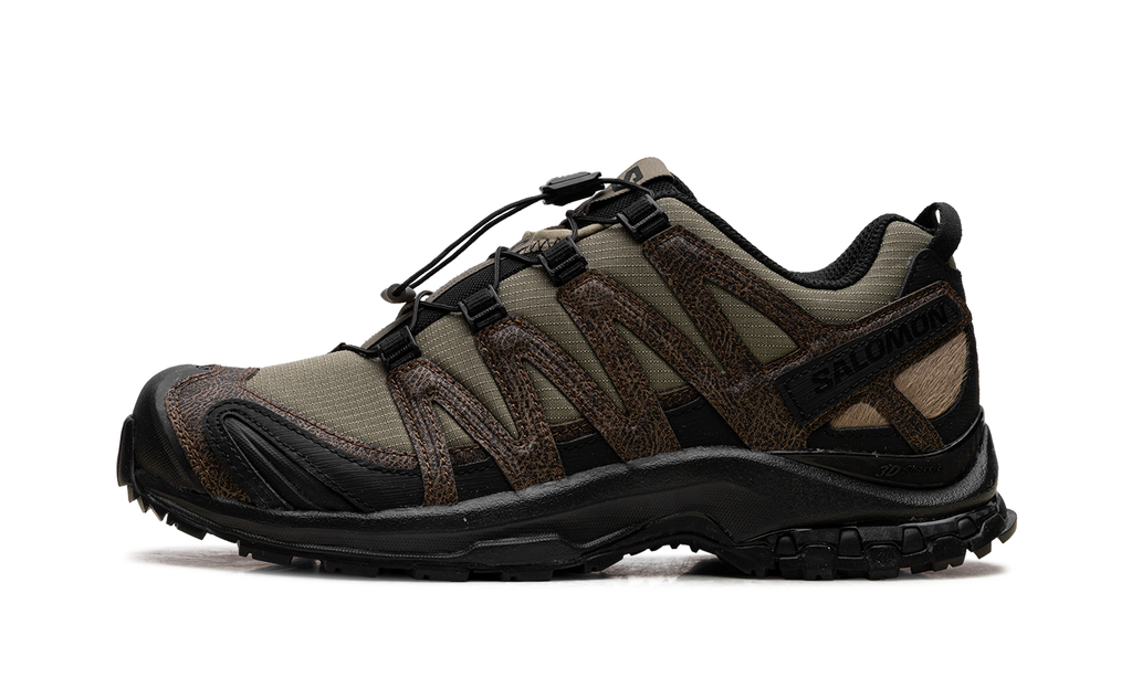 XA Pro 3D Distressed Leather "Dark Earth Black" L47797400