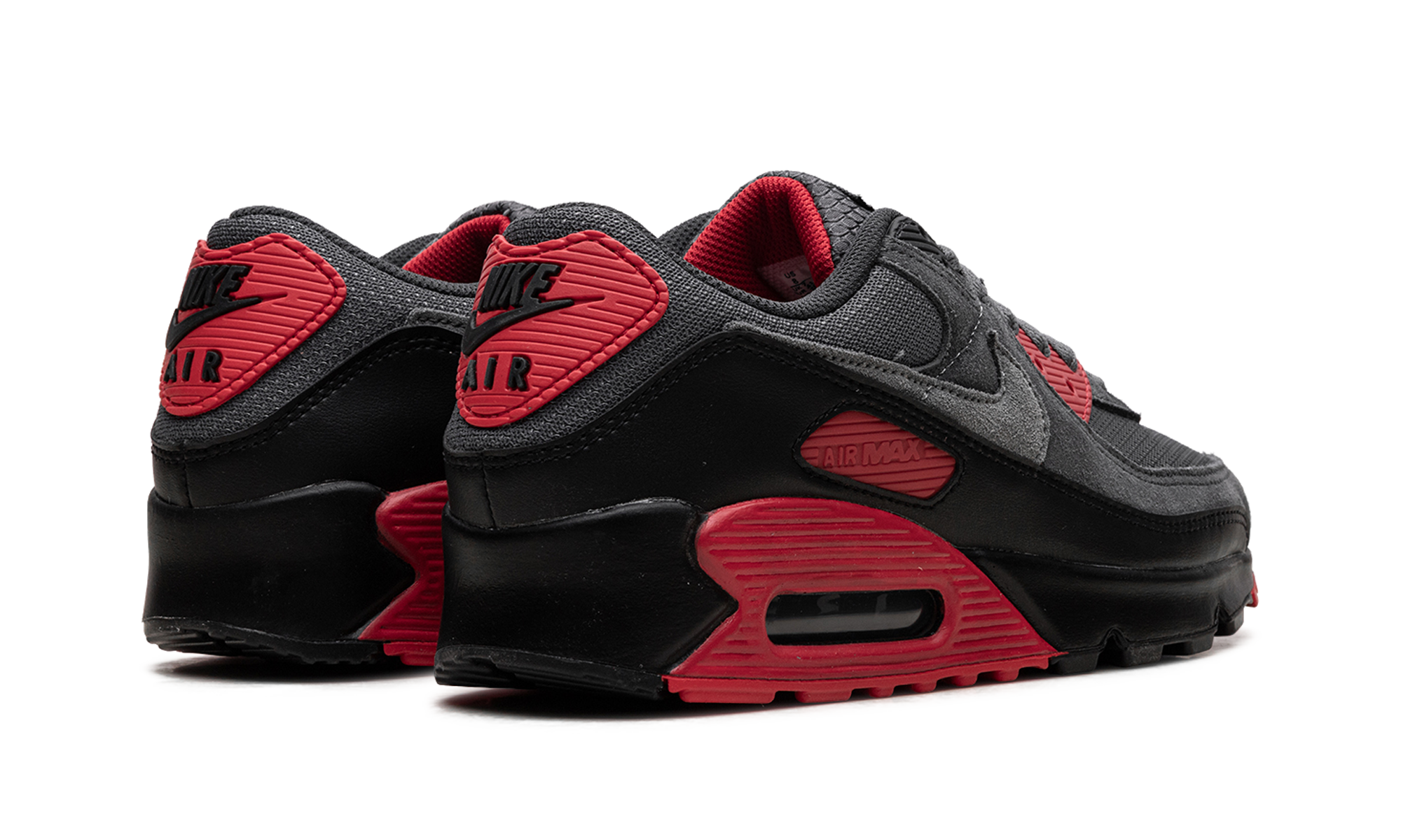 Air Max 90 "Smoke Grey Fire Red" DM0029 007